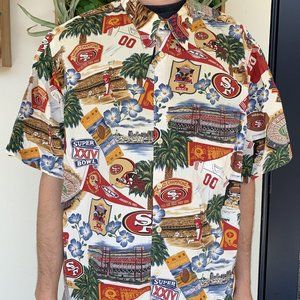 Reyn Spooner NFL 49ers Hawaiian Shirt